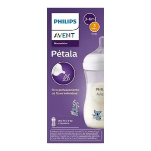 Mamadeira Avent Pétala 3.0 Coala 260ml