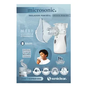 Inalador Portátil Mesh Microsonic Soniclear 1 Unidade