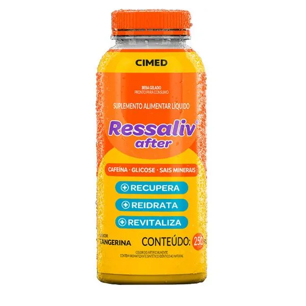 Suplemento Alimentar Ressaliv After Sabor Tangerina 250ml