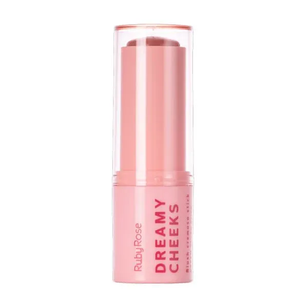 Blush Cremoso em Stick Ruby Rose Dreamy Cheeks Caramel Touch 6,57g