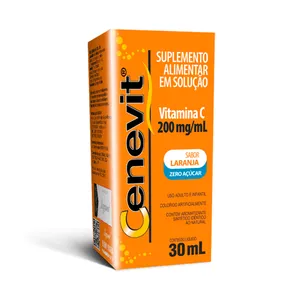 Cenevit Gotas 200mg Sabor Laranja 30ml