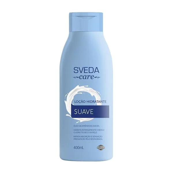 Loção Hidratante Sveda Care Suave Amêndoas Doces 400ml