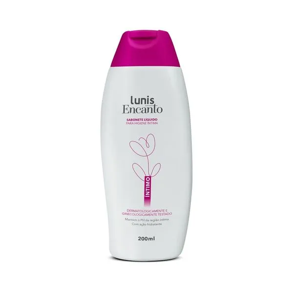 Sabonete Líquido Íntimo Lunis Encanto 200ml Sabonete Liquido Intimo Lunis Encanto 200ml