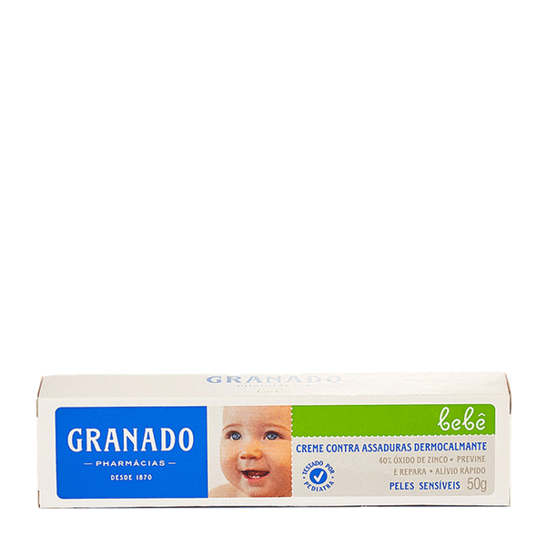 Creme Contra Assaduras Granado Bebê Peles Sensíveis 50g
