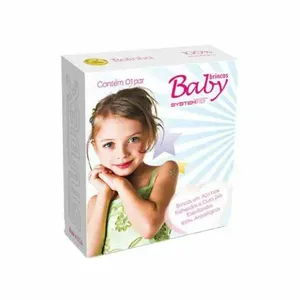 Brincos Baby system75 Bola Dourada 3mm