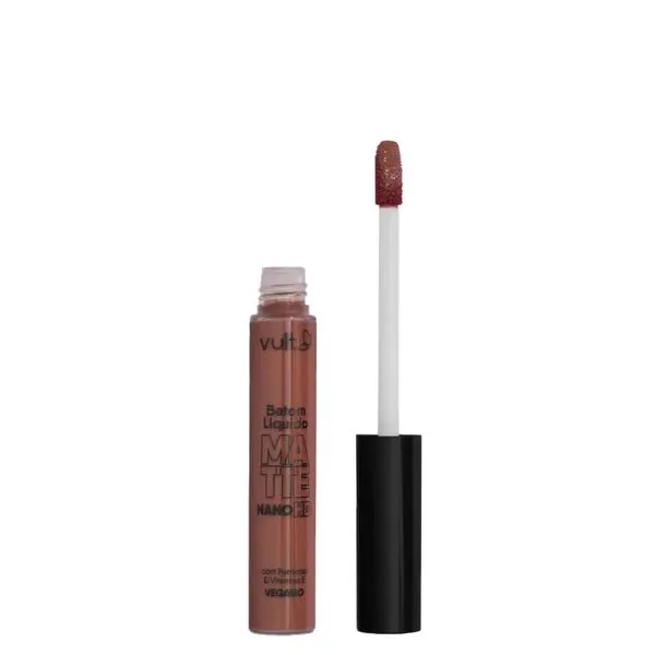 Vult Matte Nano Hd Batom Líquido Castanho Escuro 5ml
