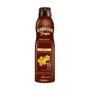 Protetor Solar Hawaiian Tropic Tanning Coconut Spray Oil Fps15 220ml
