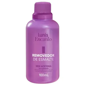 Removedor Esmalte Lunis Encanto 100ml Sem Acetona