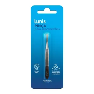 Pinça Lunis Ponta Reta Pinca Lunis Ponta Reta