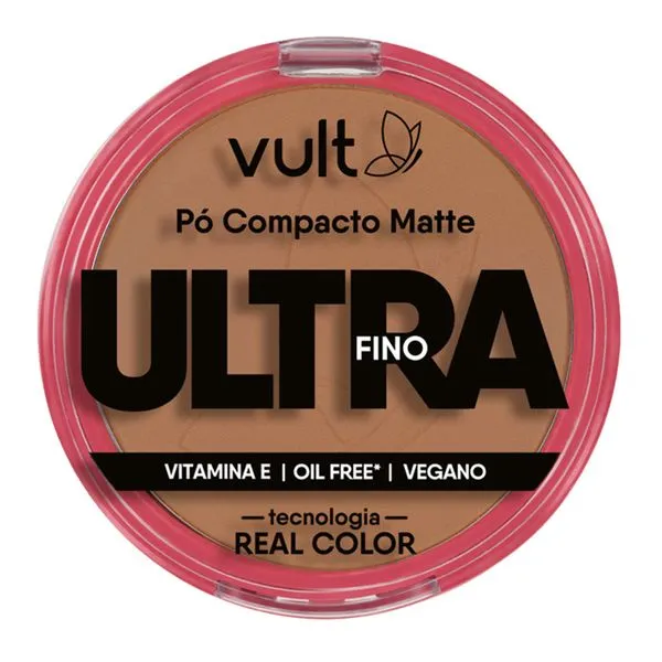 Pó Compacto Matte Vult Ultra Fino V470 9g