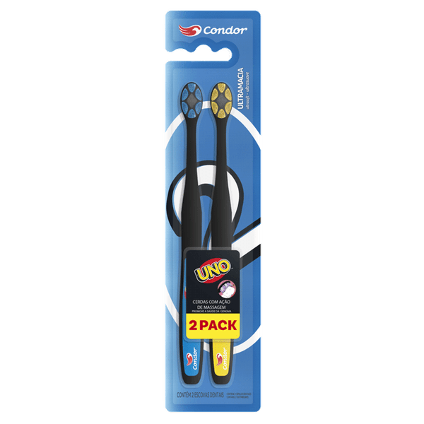 Escova Dental Ultramacia Condor Uno 2 Unidades