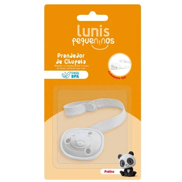 Prendedor De Chupeta Lunis Pequeninos