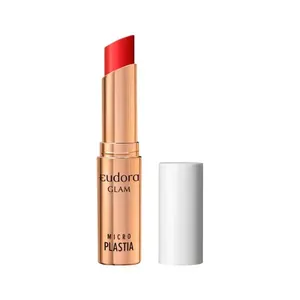 Batom Eudora Glam Micro Plastia 3,3gr Scarlet Absoluto