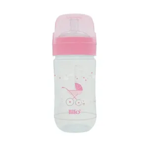Mamadeira Lillo Evolution Silicone Rosa 300ml