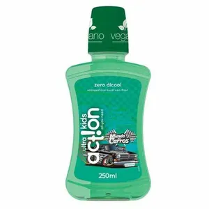 Enxaguante Bucal Ultra Action Kids Carros Mentinha 250ml