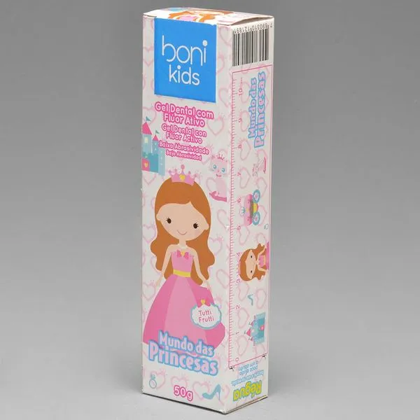 Gel Dental Ultra Action Princesas Tutti Frutti 50g