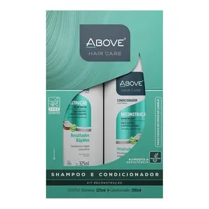 Kit Shampoo 325ml + Condicionador 200ml Above Reconstrução
