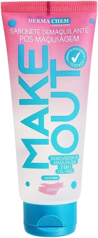 Sabonete Líquido Facial Demaquilante Dermachem Make Out 100ml