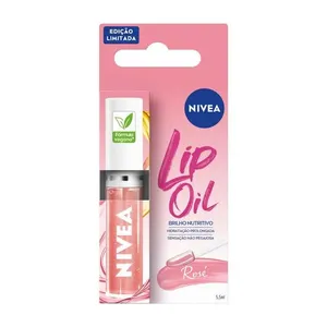 NIVEA Lip Oil Brilho Nutritivo Rosé 5,5ml