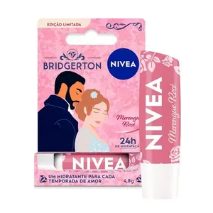 Hidratante Labial Nivea Lip Care Bridgerton Merengue Rosé 4,8g