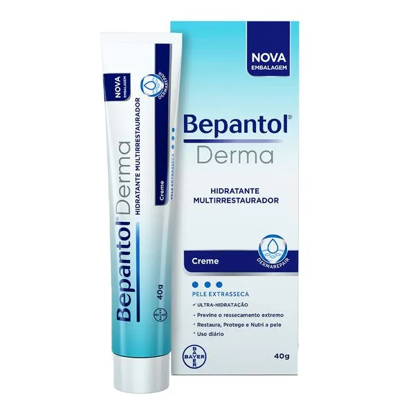 Creme Hidratante Multirrestaurador Bepantol Derma Pele Extrasseca 40g