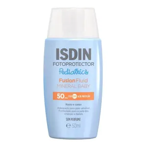 Protetor Solar Infantil Isdin FPS 50 Fusion Fluid Mineral Baby 50ml