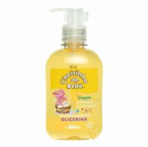 Sabonete Líquido Cheirinho De Bebê Glicerina 250ml