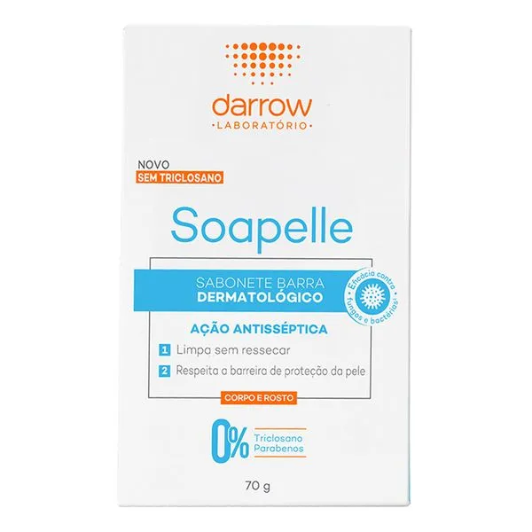 Sabonete em Barra Antisséptico Darrow Soapelle 70g