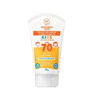 Protetor Solar Infantil Australian Gold Kids Corpo e Rosto FPS 70 - 120g FPS 70