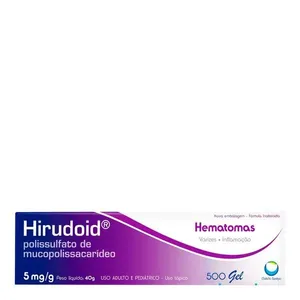 Analgésico e Anti-Inflamatório Hirudoid 5mg/g 40g Gel