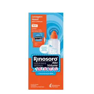 Rinosoro Alto Volume 15 Saches Pó para Solução Nasal Refil