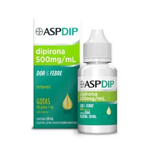 Aspdip 500mg com 20ml em Gotas Bayer