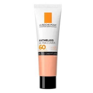 Protetor Solar Facial La Roche-Posay FPS 60 Ultra Cover com Cor 2.5 30ml