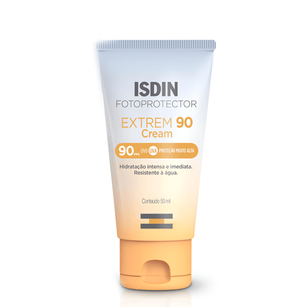 Protetor Solar Facial Isdin FPS 90 Extrem 90 Cream 50ml