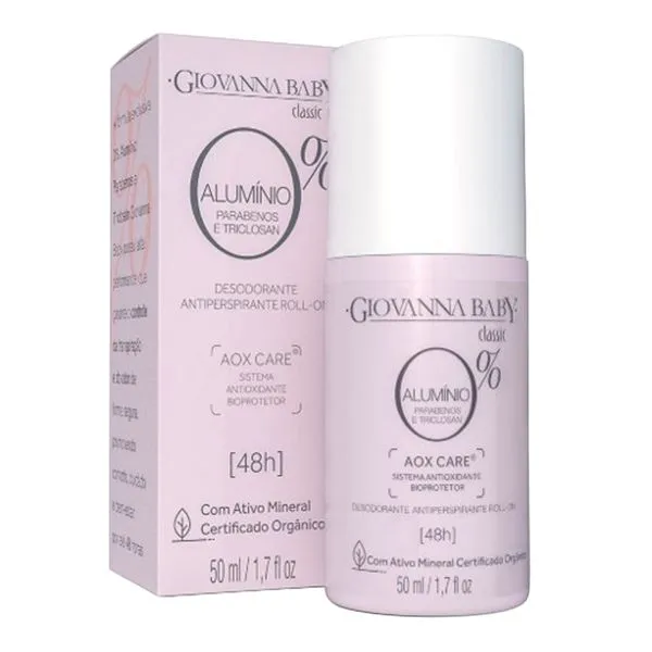 Desodorante Roll-On Giovanna Baby Classic 50ml