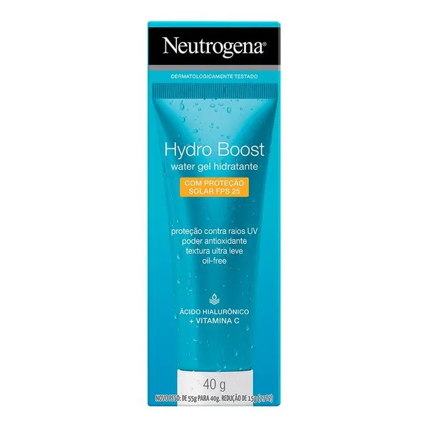 Hidratante Facial Neutrogena FPS25 Hydro Boost Water Gel 40g