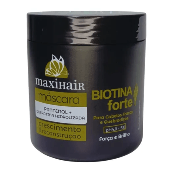 Máscara para Cabelos Fracos e Quebradiços Maxihair 500g