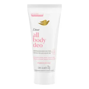 Desodorante Corporal Dove All Body Deo Raspberry & Rose 75g Creme