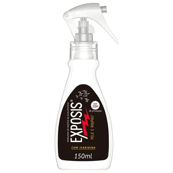 Repelente Exposis Icaridina Sem Perfume Spray 150ml