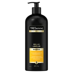 Shampoo TRESemmé Brilho Lamelar Frasco 650ml