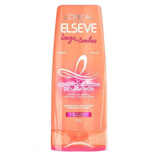 Condicionador Elseve Quera Liso Leve e Sedoso 200ml