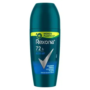 Desodorante Rexona Active Dry 72h Masculino 50ml Roll On