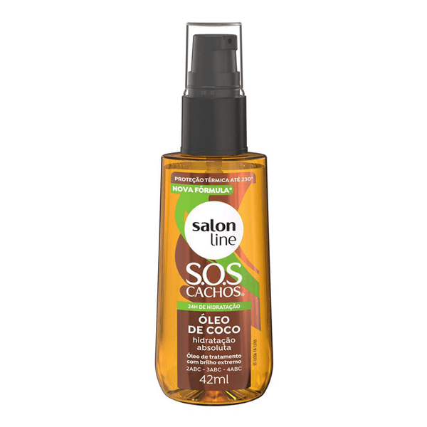 Óleo De Coco Capilar Salon Line S.O.S Cachos 42ml