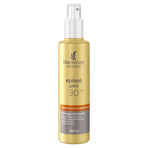 Protetor Solar Bronzeador Episol Gold Fps 30 200ml