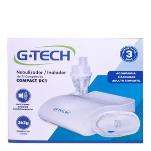 Inalador Nebulizador De Ar Comprimido G-Tech Compact Dc1