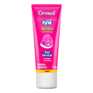 Gel Dental Infantil Carmed Fini Beijos 70g