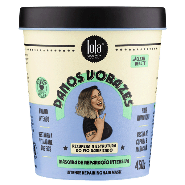 Máscara Capilar Lola From Rio Danos Vorazes 450g