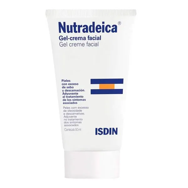 Gel Creme Facial para Pele Descamativa ISDIN Nutradeica 50ml
