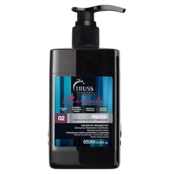 Truss Miracle Lipidic Cabelos Ressecados 650ml