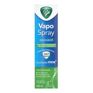 Descongestionante Vick Vapo Spray 0,9mg/ml 100ml